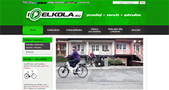 Desktop Screenshot of elkola.eu